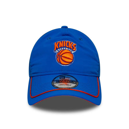 Pictured is this NBA Hardwood Classic Nylon New York Knicks 9TWENTY cap in blue. 3