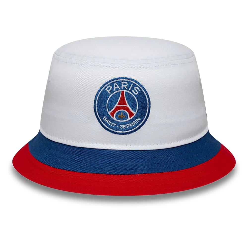 Pictured is this Paris Saint Germain 86 Bucket cap in white. 2
