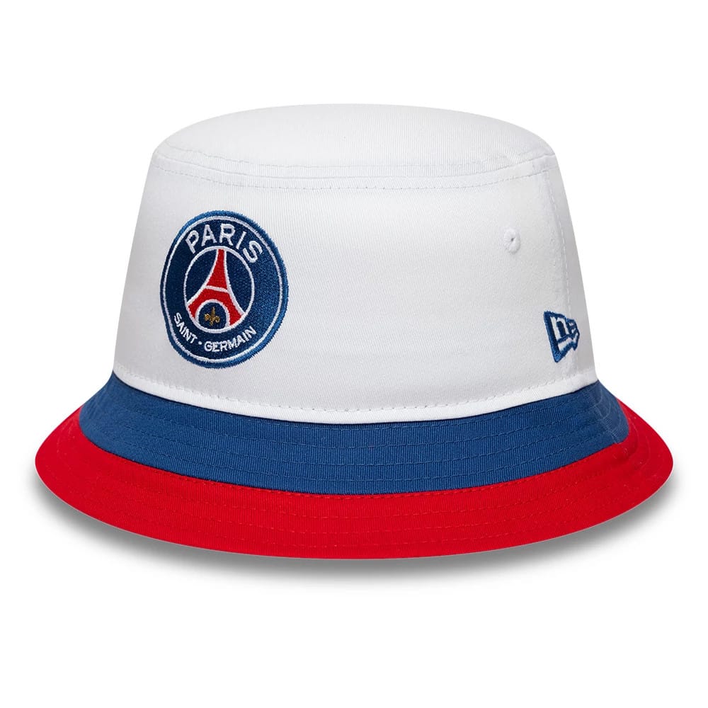 Pictured is this Paris Saint Germain 86 Bucket cap in white. 1