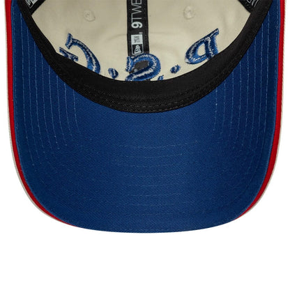 Pictured is this Paris Saint Germain 86 9TWENTY cap in light beige. 2