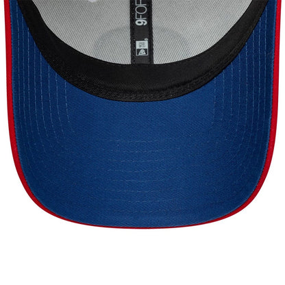 Pictured is this Paris Saint Germain 86 9FORTY cap in white & red. 2