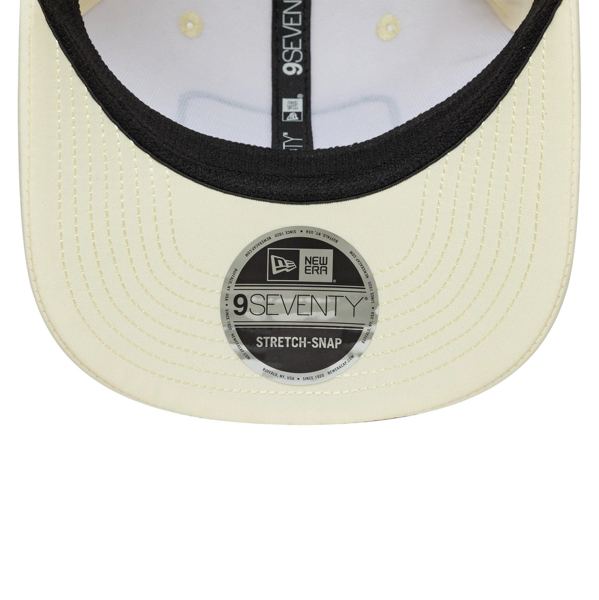 Pictured is this Red Bull Racing Brazil Race Special 9SEVENTY Stretch Snap cap in cream. 5