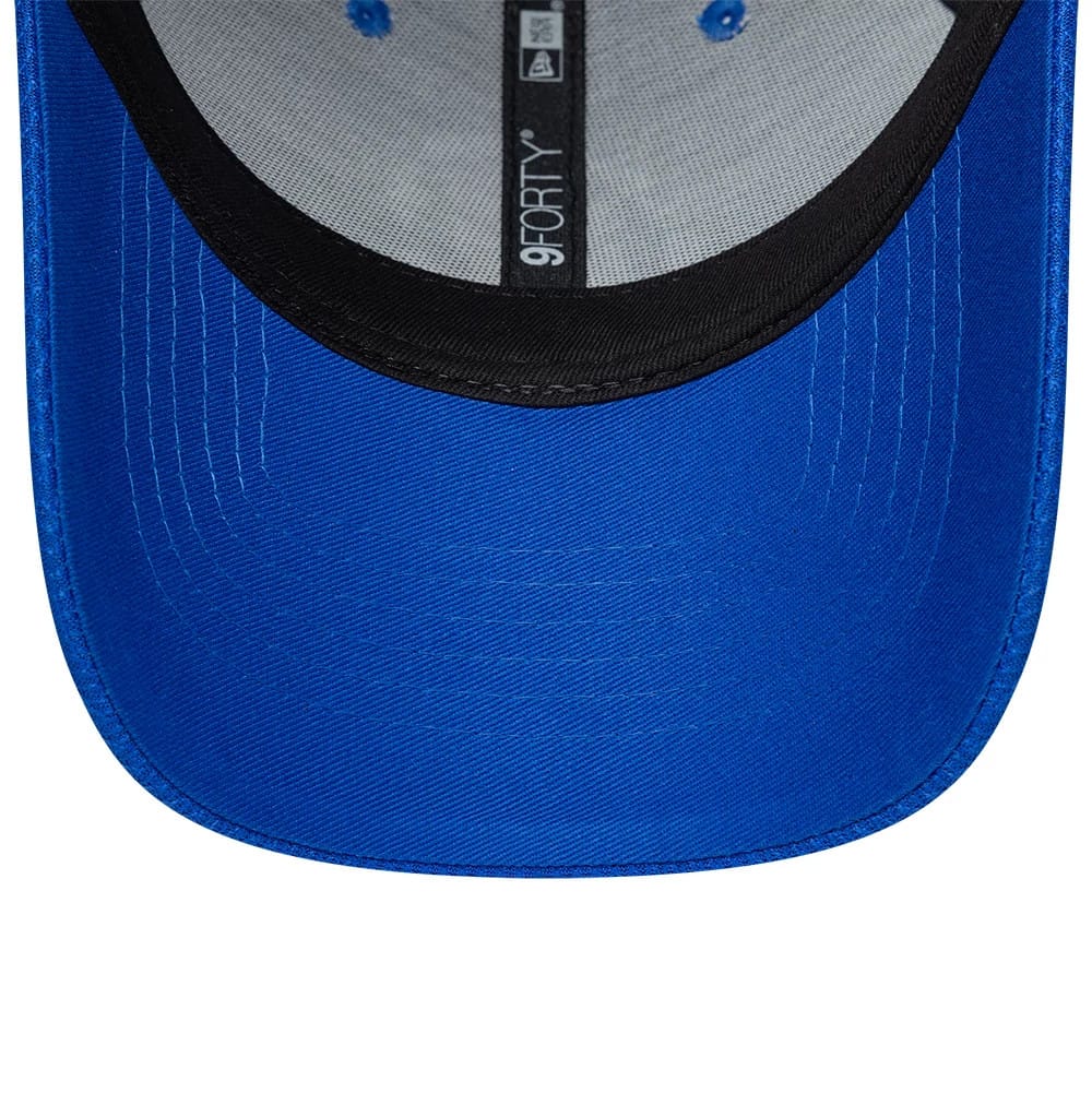 Pictured is this The Hundred 2026 MI London 9FORTY Adjustable cap in bright blue. 7