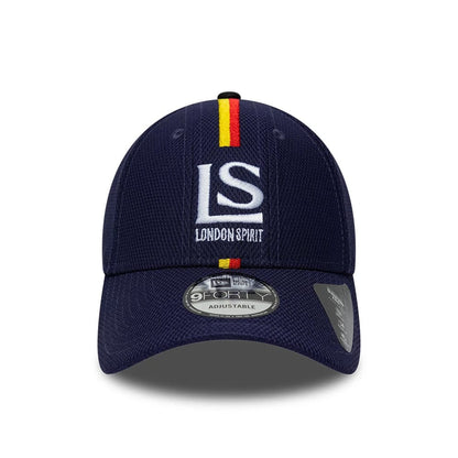 Pictured is this The Hundred 2026 London Spirit 9FORTY Adjustable cap in dark blue. 2