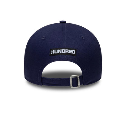 Pictured is this The Hundred 2026 London Spirit 9FORTY Adjustable cap in dark blue. 4