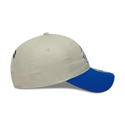 Pictured is this The Hundred 2026 MI London 9TWENTY Adjustable cap in light beige. 6