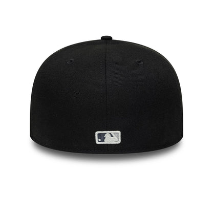 Pictured is this MLB Bats New York Yankees 59FIFTY Fitted cap in black. 6