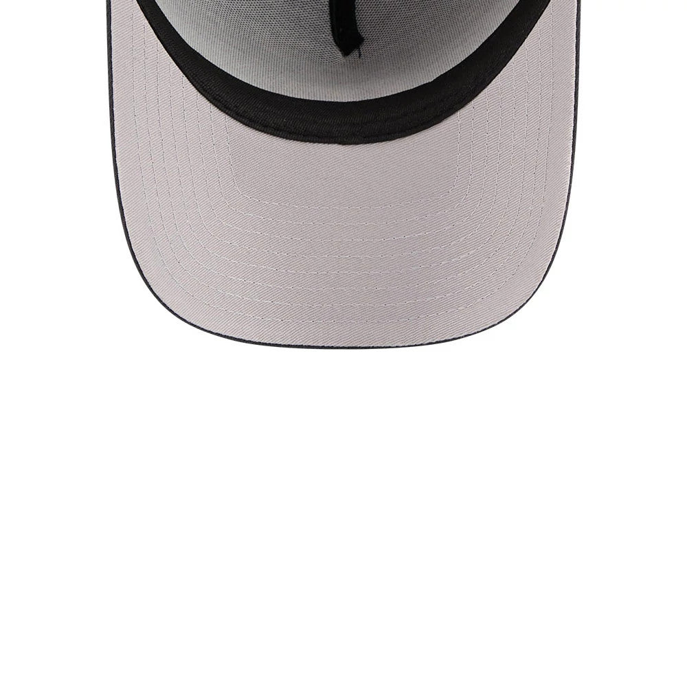 Pictured is this New Era Jack O Lantern 9FORTY A-Frame cap in black. 2
