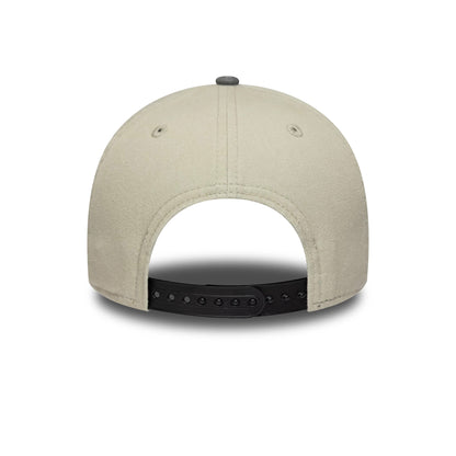Pictured is this MLB Spectral LA Dodgers 9FORTY A-Frame cap in Cream & Grey. 5