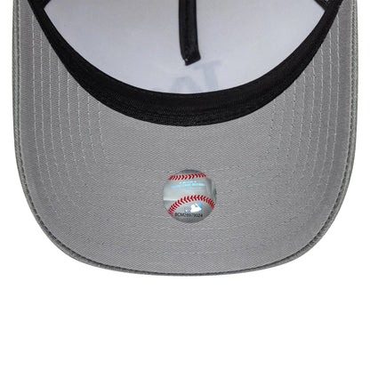 Pictured is this MLB Spectral LA Dodgers 9FORTY A-Frame cap in Cream & Grey. 2