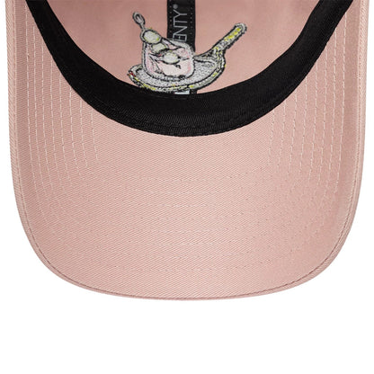 Pictured is this New Era Tennis Club 9TWENTY cap in pastel pink. 7