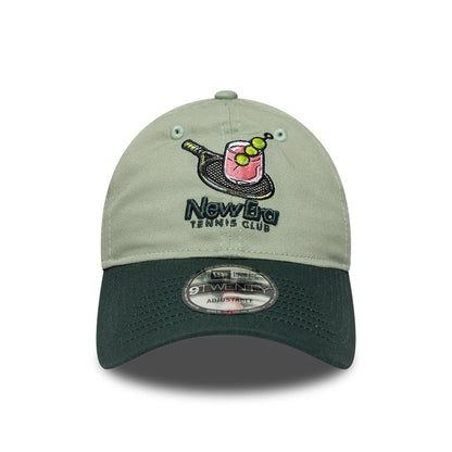 Pictured is this New Era Tennis Club 9TWENTY cap in pastel green. 2