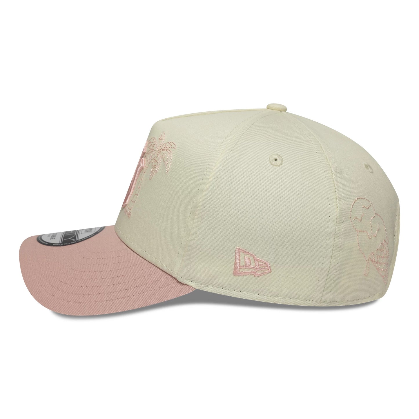 Pictured is this MLB Icon E-Frame New York Yankees 9FORTY A-Frame cap in white. 4
