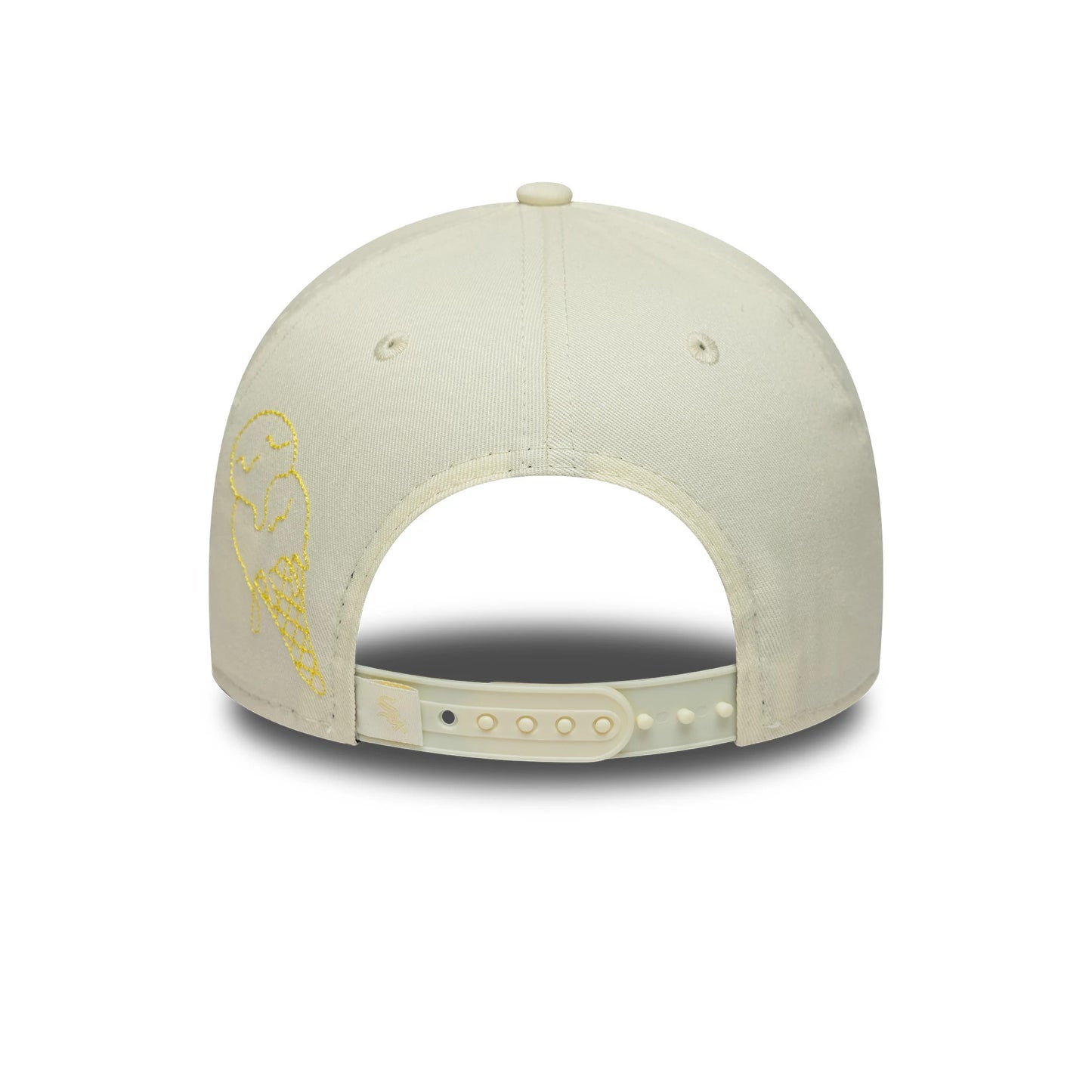 Pictured is this MLB Icon E-Frame Chicago White Sox 9FORTY A-Frame cap in white. 4