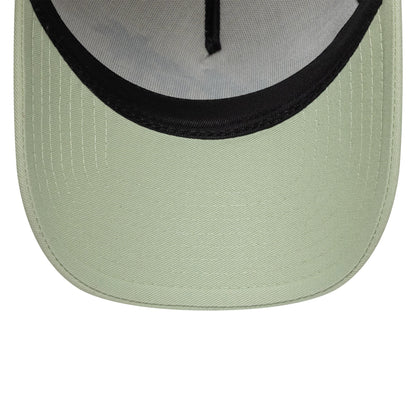 Pictured is this New Era Icon E-Frame Brand New Era 9FORTY A-Frame cap in white. 5
