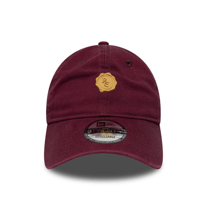 Pictured is this Ryder Cup Europe 2027 100 Years 9TWENTY cap in dark red. 2