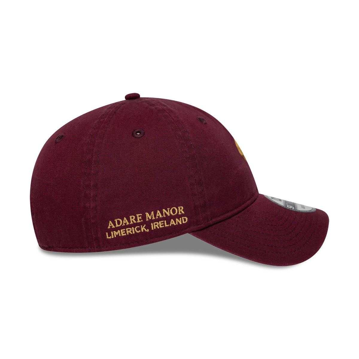 Pictured is this Ryder Cup Europe 2027 100 Years 9TWENTY cap in dark red. 4