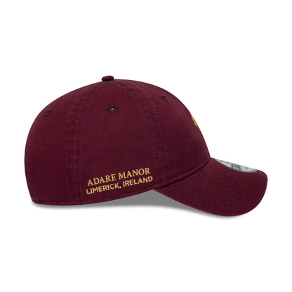 Pictured is this Ryder Cup Europe 2027 100 Years 9TWENTY cap in dark red. 4