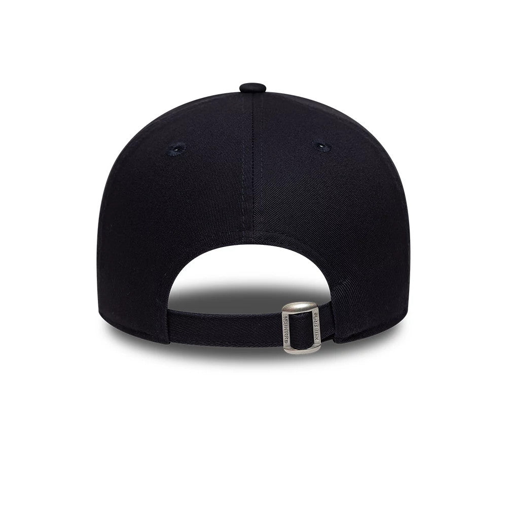 Pictured is this Ryder Cup Europe 2027 100 Years 9FORTY cap in navy. 6