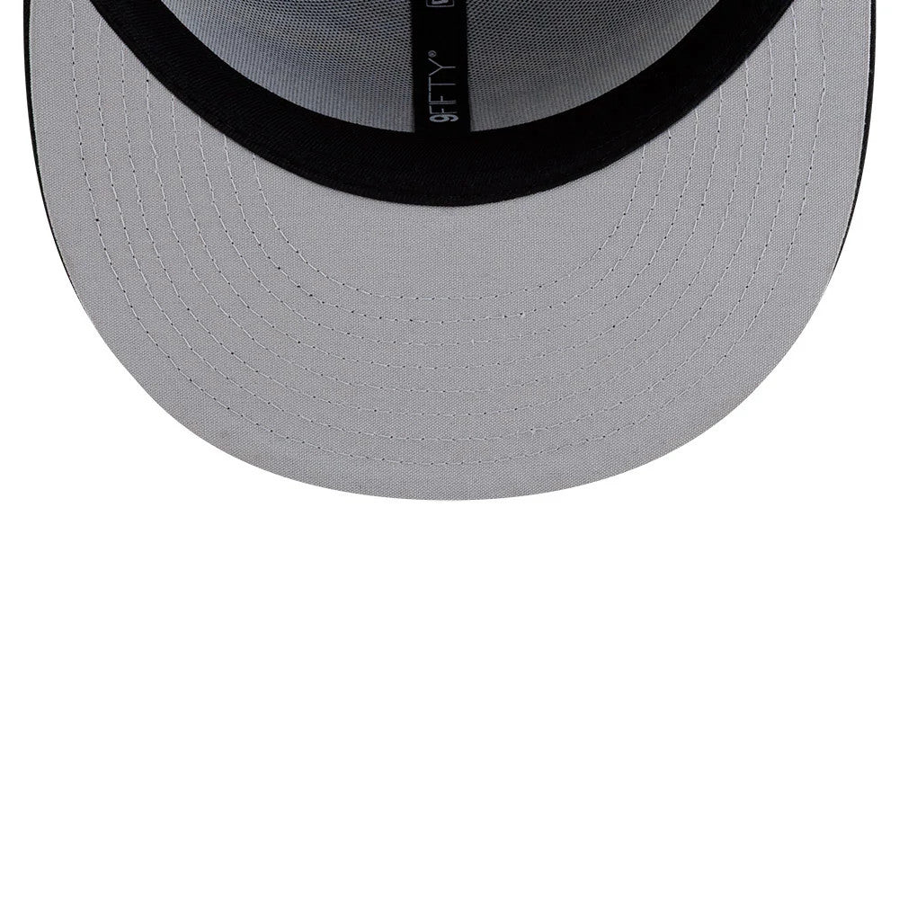 Pictured is this NBA Finals 2026 San Antonio Spurs 9FIFTY Snapback cap in black. 2