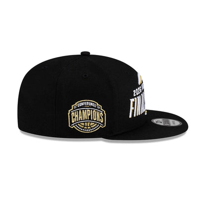Pictured is this NBA Finals 2026 San Antonio Spurs 9FIFTY Snapback cap in black. 5
