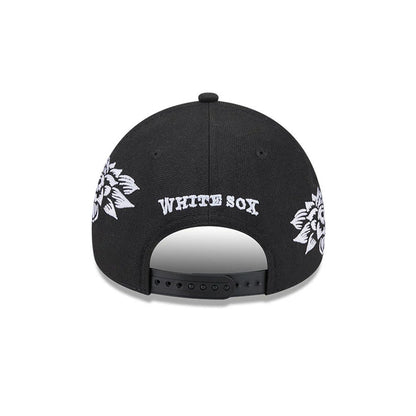 Pictured is this MLB Day Of The Dead Chicago White Sox 9FORTY A-Frame cap in black. 6