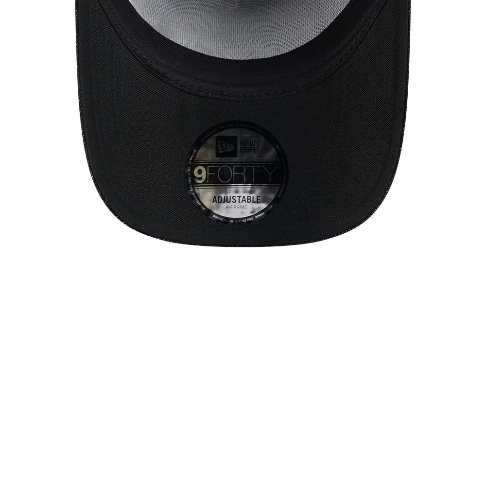 Pictured is this MLB Day Of The Dead New York Yankees 9FORTY A-Frame cap in black. 7