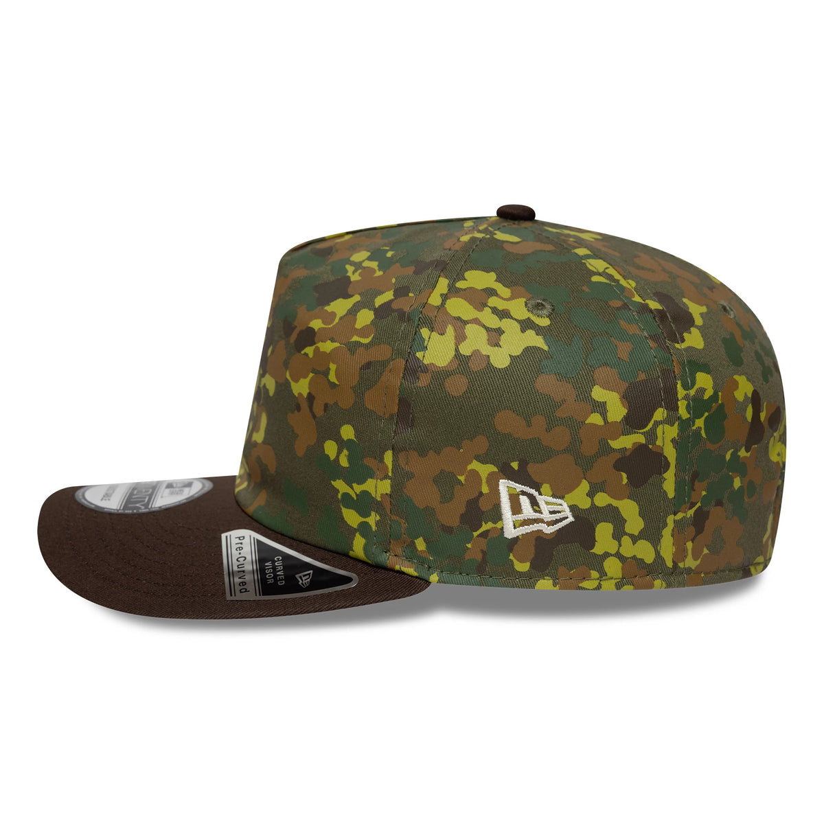 Pictured is this New Era Elevated Basics 19TWENTY cap in green camo. 6