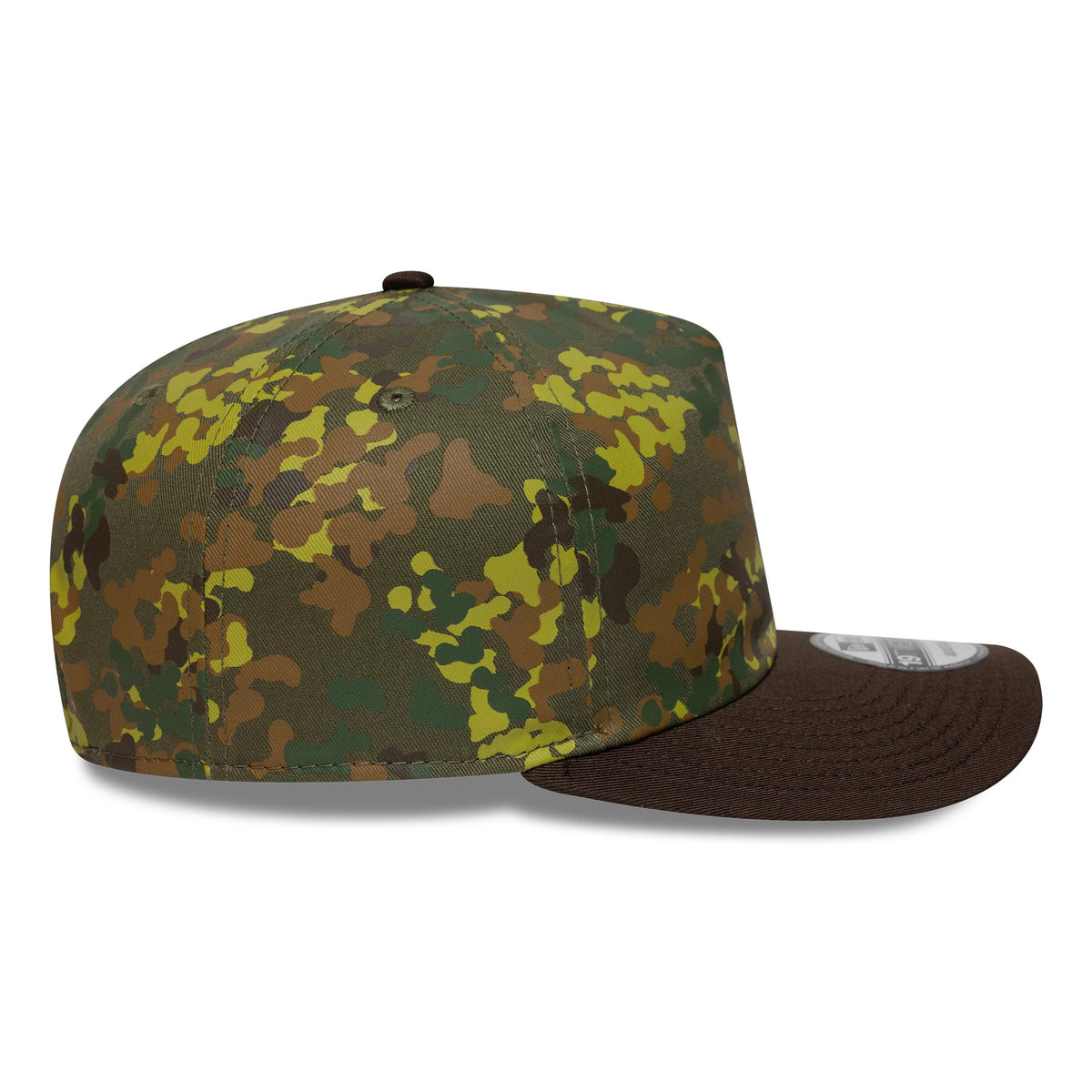 Pictured is this New Era Elevated Basics 19TWENTY cap in green camo. 7