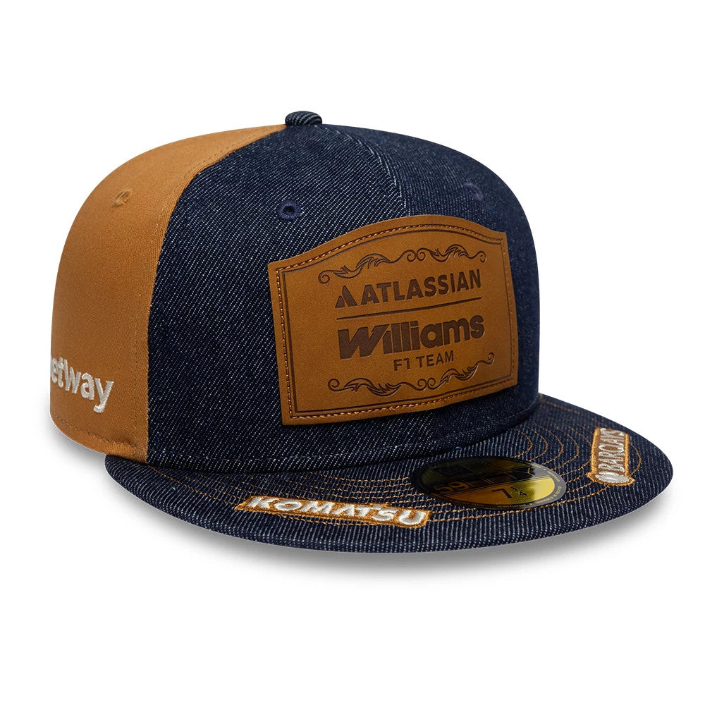 Pictured is this Williams Team Austin Race Special 59FIFTY Fitted cap in navy. 1