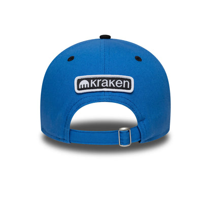 Pictured is this Williams Alex Albon Vegas Race Special 9TWENTY A-Frame cap in black. 7