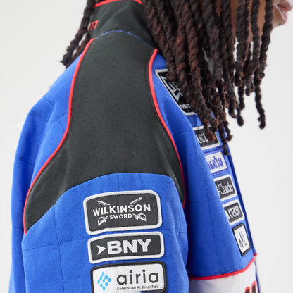 The model is wearing this Williams Vegas Race Special Jacket in black. 3