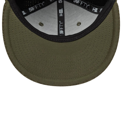 Pictured is this New Era Knitted New Era 59FIFTY Fitted cap in green. 7