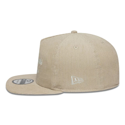 Pictured is this MLB Script Cord LA Dodgers 19TWENTY cap in light beige. 4