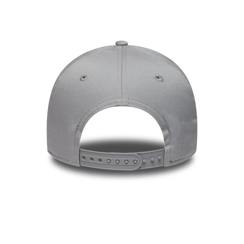 Pictured is this MLB League Essential Athletics 9FORTY E-Frame cap in grey. 6