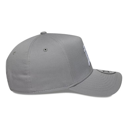 Pictured is this MLB League Essential Athletics 9FORTY E-Frame cap in grey. 5