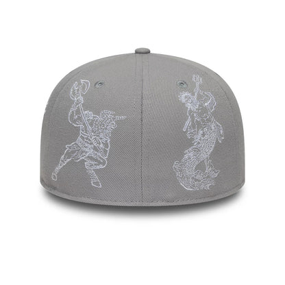 Pictured is this New Era Mythical 59FIFTY Fitted cap in grey. 6