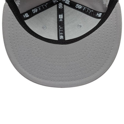 Pictured is this New Era Mythical 59FIFTY Fitted cap in grey. 7