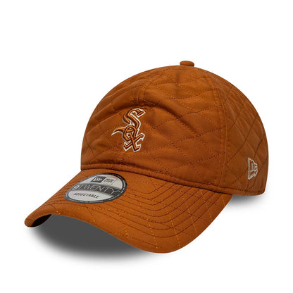 Pictured is this MLB Padded Outline Chicago White Sox 9TWENTY cap in brown. 1