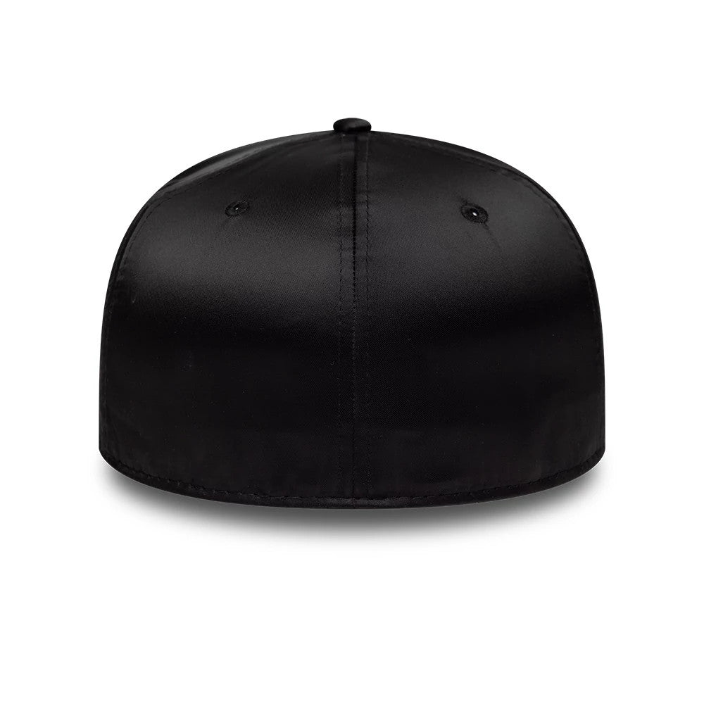Pictured is this New Era Satin Diamante New Era 59FIFTY Fitted cap in black. 6