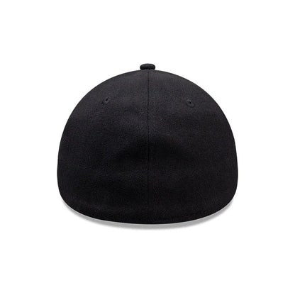 Pictured is this New Era Melton 39THIRTY Stretch Fit cap in black. 4