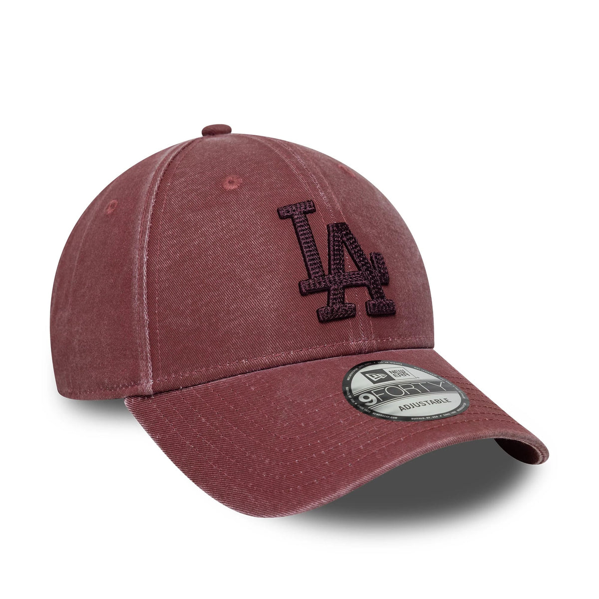 Pictured is this MLB Ombre LA Dodgers 9FORTY cap in dark red. 3