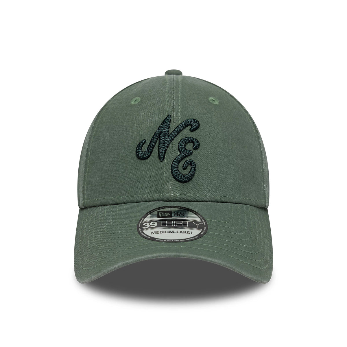 Pictured is this New Era Ombre New Era 39THIRTY Stretch Fit cap in dark green. 2