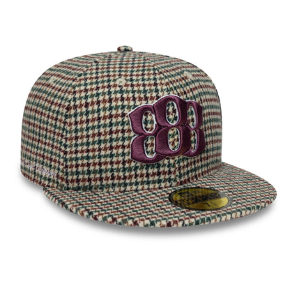 Pictured is this Kesi x New Era New Era 59FIFTY Fitted cap in multi. 1