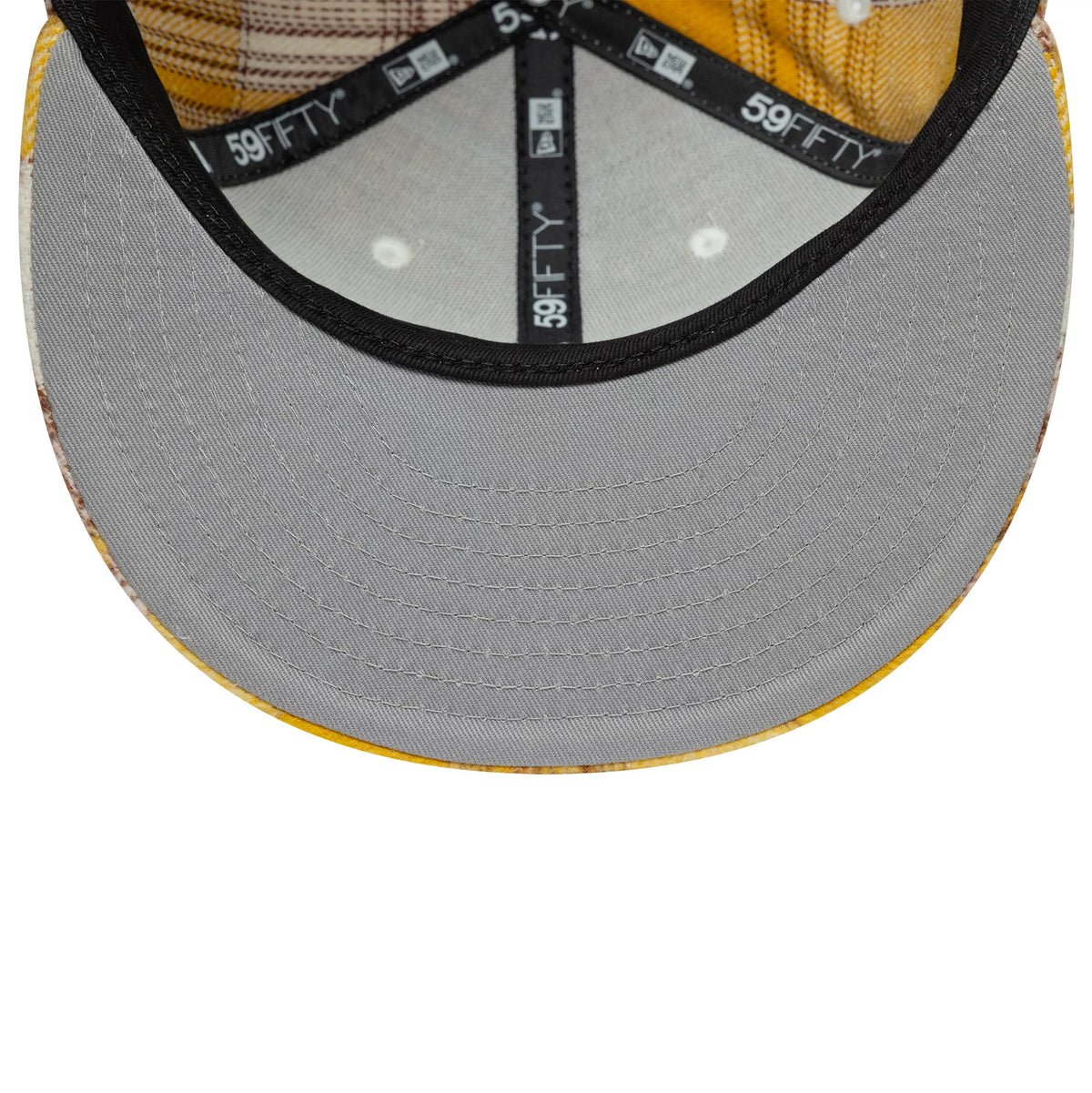 Pictured is this Kesi x New Era New Era 59FIFTY Fitted cap in yellow. 2