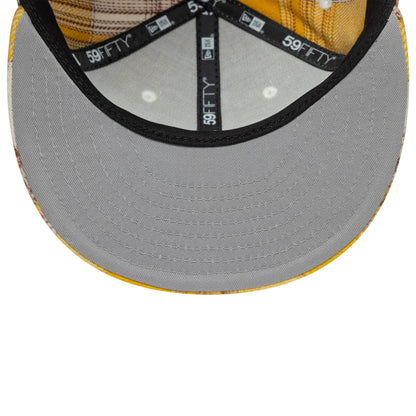 Pictured is this Kesi x New Era New Era 59FIFTY Fitted cap in yellow. 2