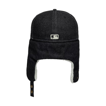 Pictured is this MLB Denim LA Dodgers Dogear 59FIFTY Fitted cap in black. 8