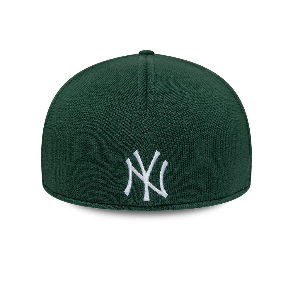 Pictured is this MLB Knitted New York Yankees Duckbill cap in dark green. 2