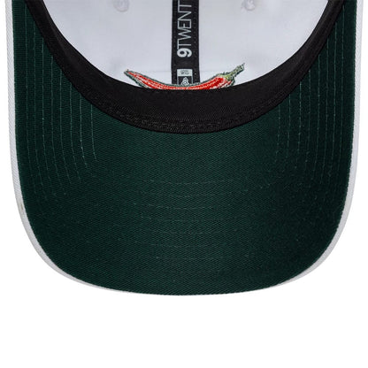 Pictured is this Carlos Sainz Team Fifty5 Chilli 9TWENTY cap in white. 2