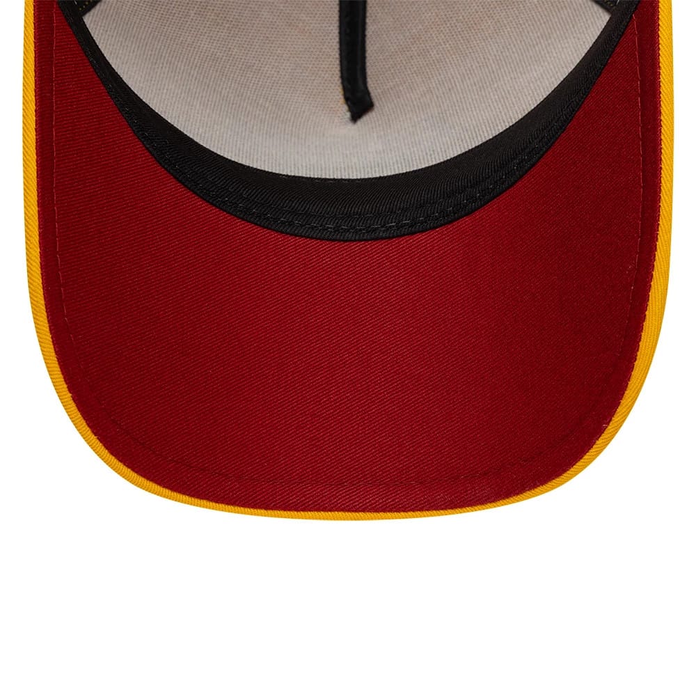 Pictured is this Carlos Sainz Team Fifty5 Grandstand 9FORTY A-Frame cap in dark yellow. 2